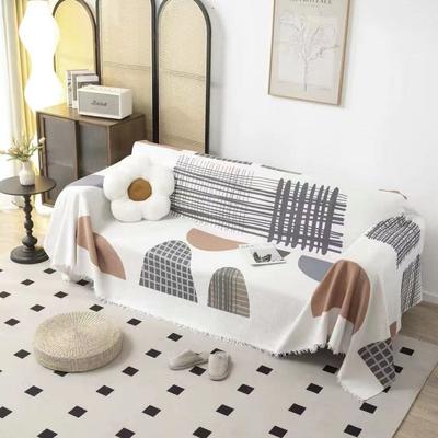 Sofa Towel Nordic Style Full Covered Pieces Cover Cloth Rental House Sofa Cushion Living Room Sofa Cover Four Seasons Universal