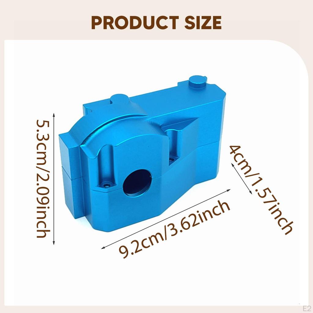 Metal Gearbox Cover Differential Housing DIY Modified Sturdy Replacement Upgraded Part for