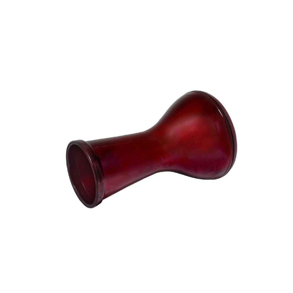 370b-br Pottery Darbuka Static Claret Red