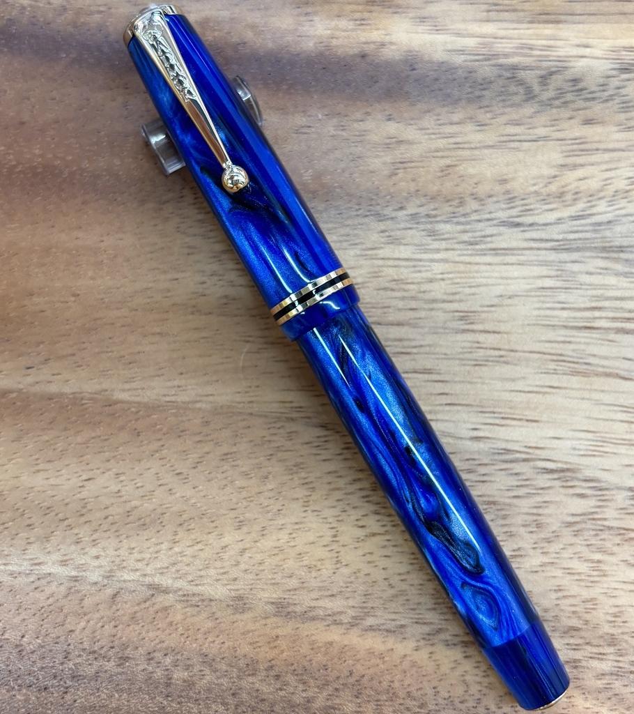 ADMOK 28 Pluma Fuente Retro de Relleno por Botón F\M Nib Diseño de la Era Republicana de China Vintage Caligrafía Clásica Regalo PARA Coleccionista
