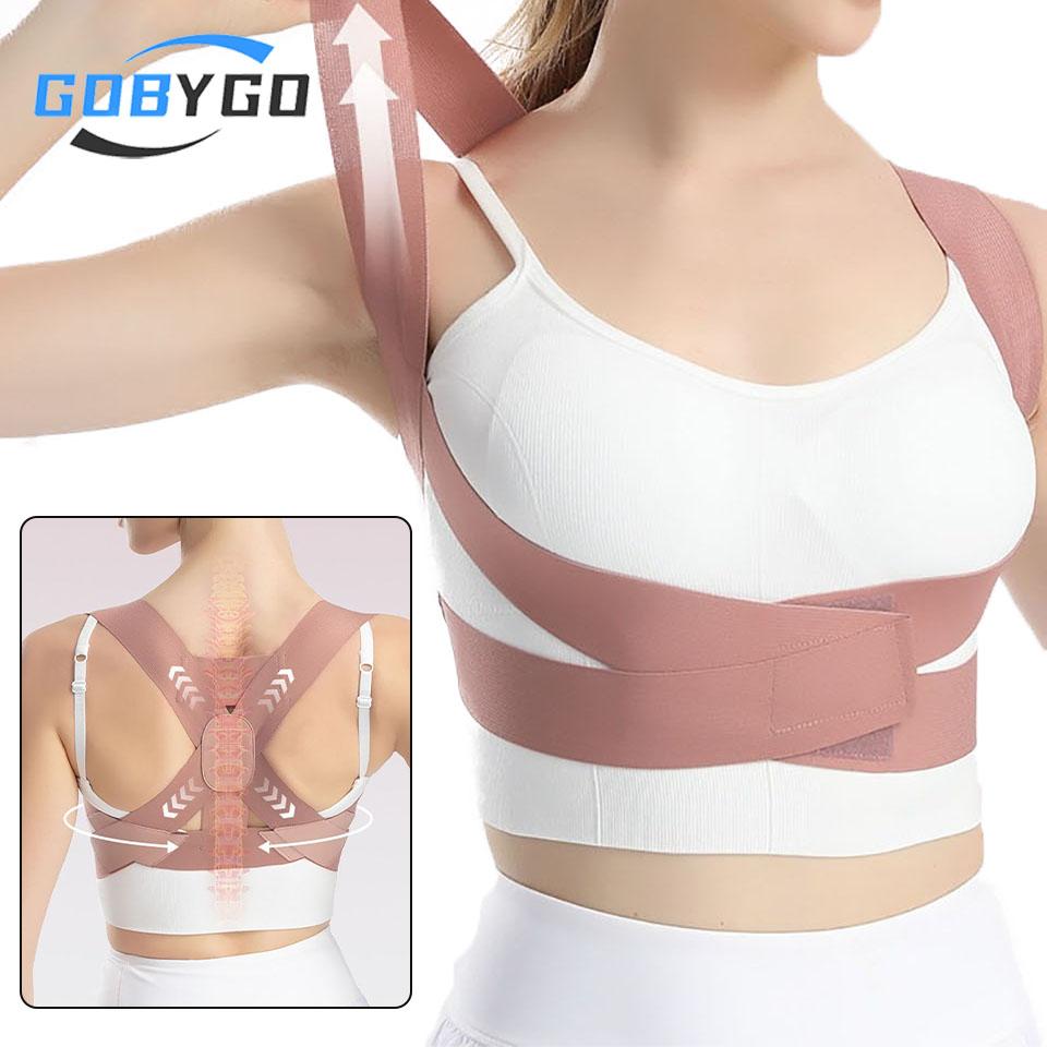 Hunchback Corrector Belt Elastic Invisible Back Straightener Open Shoulder Lumbar Support Unisex Posture Corrector