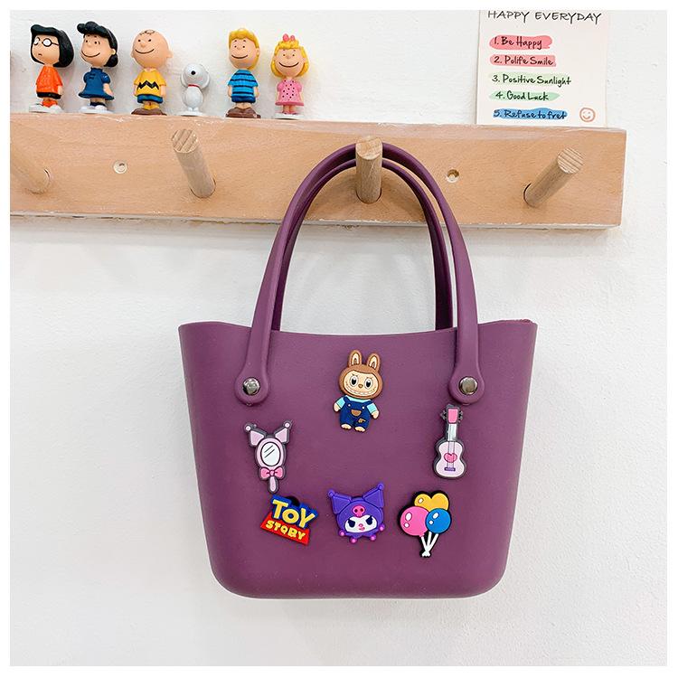 School Bag New Children's Handbag Girl Love Foreign Style Snack Bag Trendy Versatile Vegetable Basket Bag
