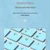 OLOEY Silent Rechargeable Wireless Bluetooth Keyboard