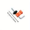 4SET 90 Degree Right-Angle Ruler Measuring Tools Woodworking Right Angle Auxiliary Positioner Jointing Tool Clamping Fixture