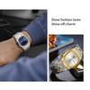 Waterproof Mens Square Quartz Watch Luminous Day Date Display Steel Strap Classic Casual Daily Wristwatch