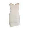 Spring/Summer 2022 Slimming High-Stretch Knitted Strapless Dress