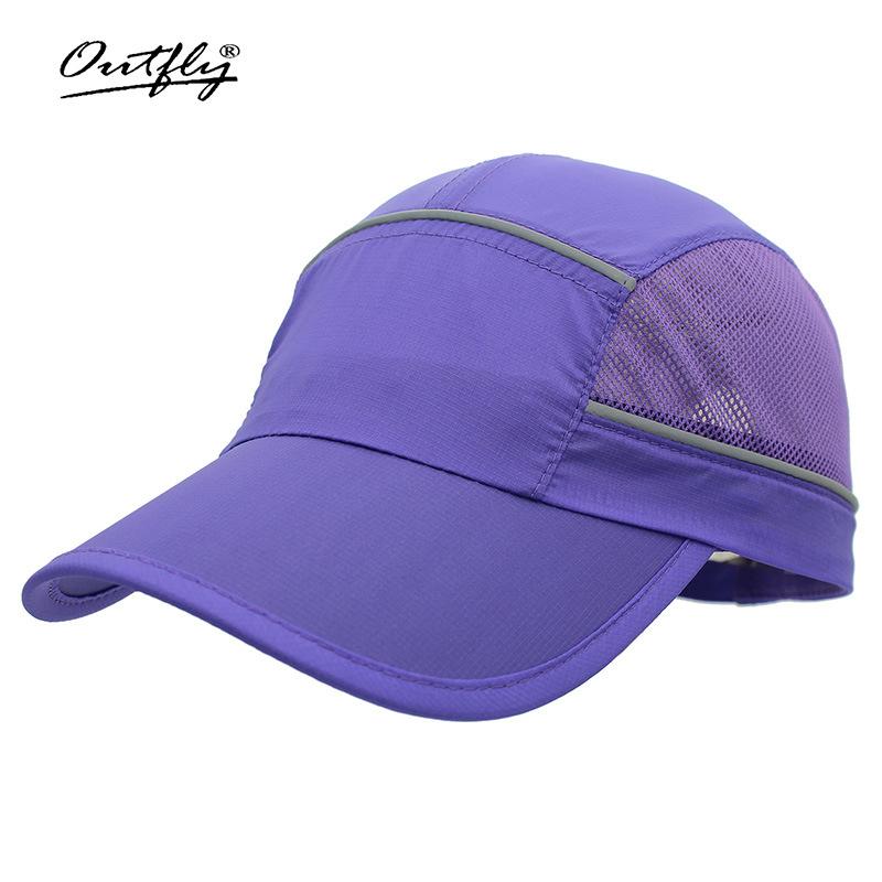 Quick-drying baseball cap Marathon running cap Soft top hat Outdoor sports sunshade cap Spring and summer new