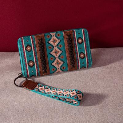 Women's Bag Vintage Print Bohemian Ladies Holding Purse Card Bag