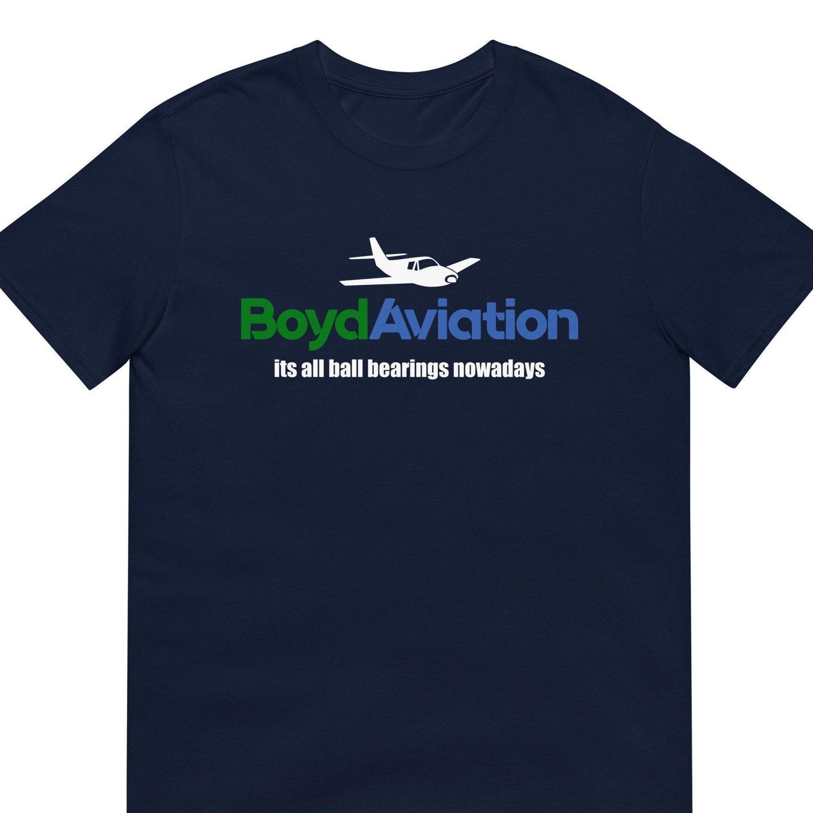 Boyd Aviation T-Shirt: 80s Fletch Movie Tee, Unisex Shirt XL