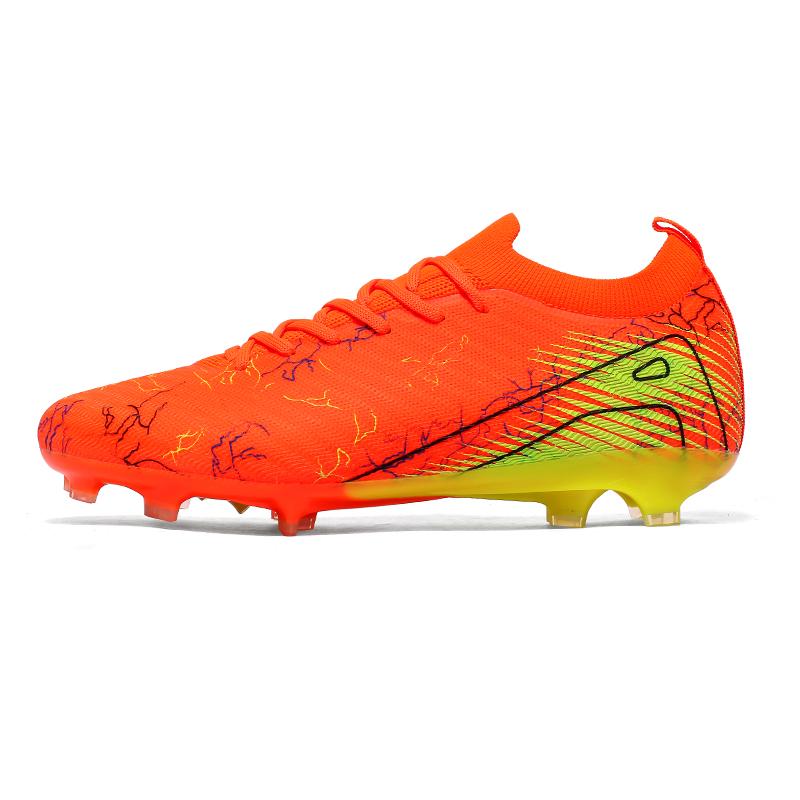 Fußballschuhe für Herren, Trainingsschuhe, FG/TF, rutschfest, atmungsaktiv, ultraleicht, Futsal, Unisex, bequem
