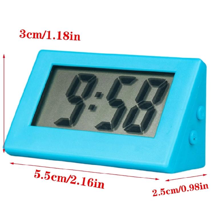 Small Digital Clock With Clear LED Display Quiet Mechanism Electronic Table Alarm Clock For Elderly Kids Home Travel Use