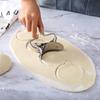 Stainless Steel Large Dumpling Skin Dough Circle Roller Machine Cutters Home Baking Maker Kitchen Pie Pizza Pastry Rolling Tools