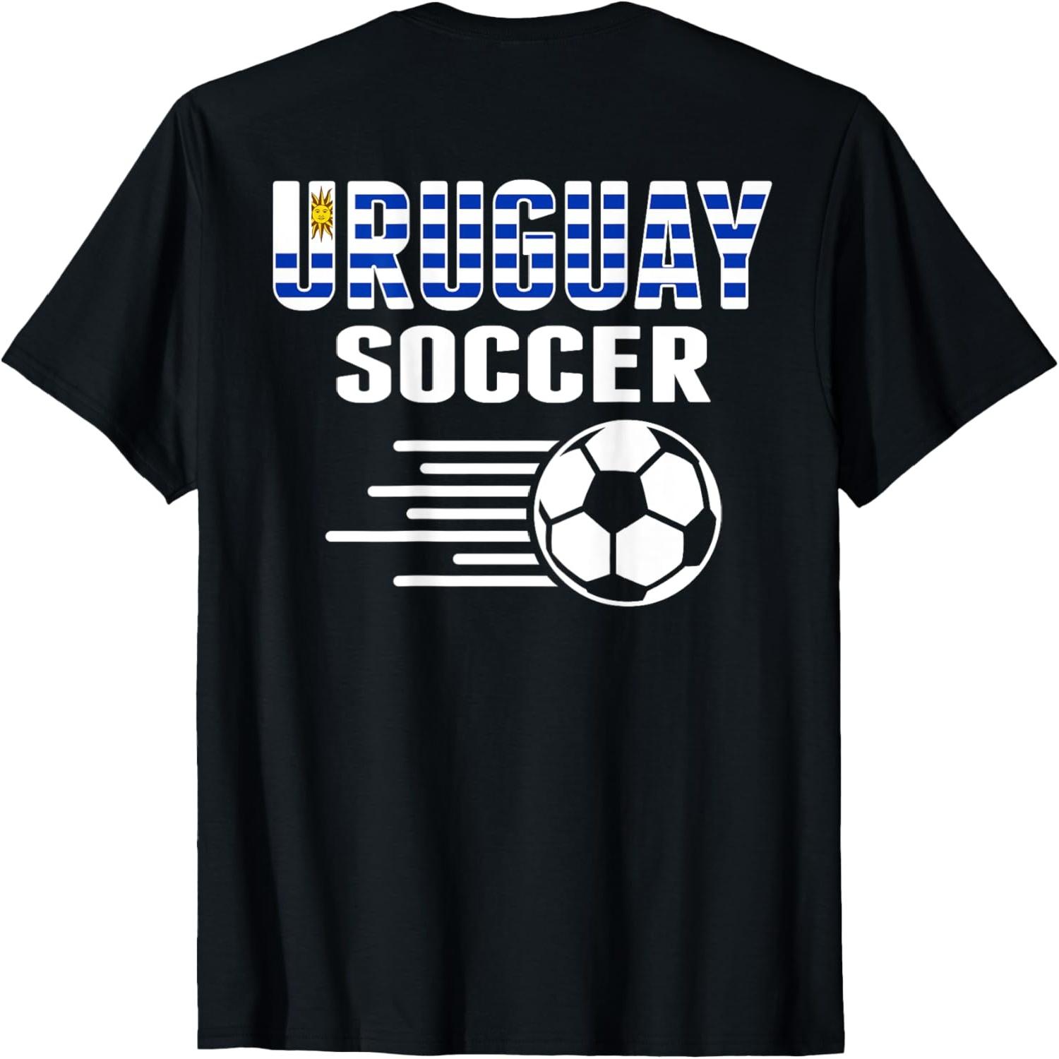 Proud Uruguay Soccer Fans Jersey - Uruguayan Football Lovers T-Shirt(2) S