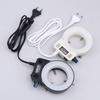 Microscope Led Ring Light Illuminator Lamp For Microscope Circle Light Industrial Microscope Camera Light Source Eu Plug