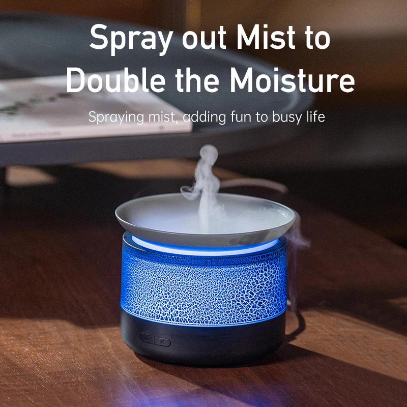 Type-C USB Aromatherapy Air Humidifier Mini Essential Oil Diffuser with Mood Lamp For Home Room Fragrance Aroma Diffuser Fogger