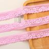 2.5cm Wide Colorful Elastic Lace Trim for DIY Underwear, Clothing, and Hair Accessories