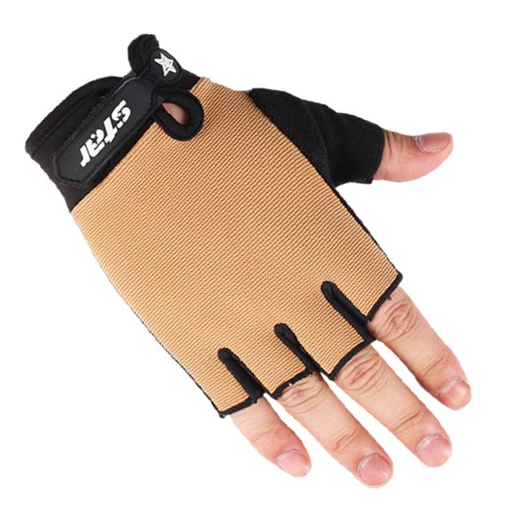 

Children s Half Finger Riding Gloves Spring and Summer Sports Men and Women Outdoor Tactics Fitness Roller Skating Breathable Thin Gloves S
