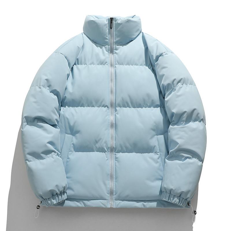 Autumn and Winter Teenager Cotton Jacket for Men's New Style Plush Thickened Bread Jacket for High-quality Cotton Jacket