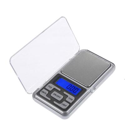 1PCS 500g X 0.1g Mini Pocket Digital Scale For Jewelry Scales Balance Gram Electronic Scales