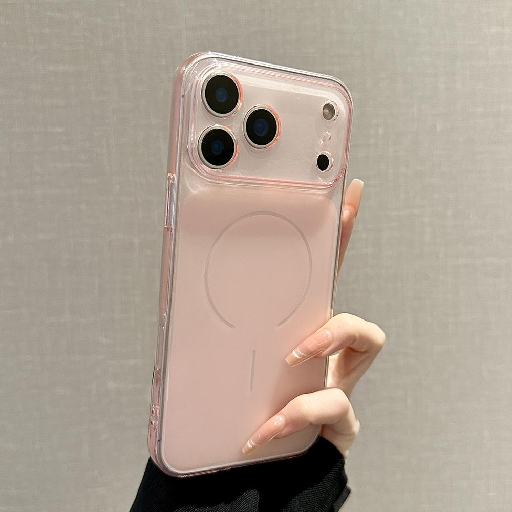 Ultra-Thin Matte Soft Phone Case for Iphone 17 Air 16 Pro Max 15 Plus 14 Pro 13 12 11 17Pro 16Pro Shockproof Large Window Back Phone Cover Accessories
