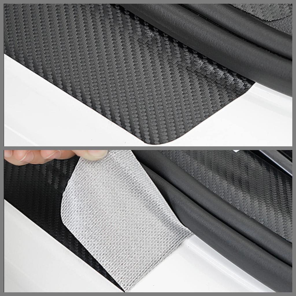 HANDPI Side Step Guard, Door Sill Protector, Scuff Plate Bumper Guard, Side Molds Door