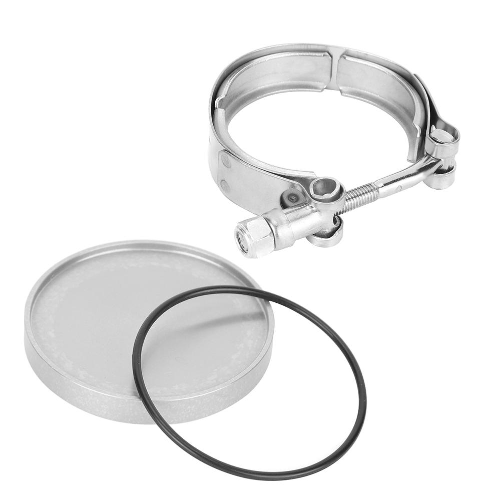 Universal 2in BOV Block Off Plate Cap Flange Adapter Plug Blanking Plate Clamp less than br more than