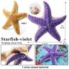 Oenux Ocean Animals Whale Shark Megalodon Crab Starfish Octopus Action Figures Soft Sea Life Model Educational Toy For Kids Gift