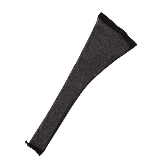 

Шапочка-сетка для плетения волос, удобный сетчатый дизайн, эластичная лента, пучок, парик-рукав из искусственных длинных волос, очень длинная шапочка для дредов чёрный