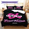 Name Custom Aitana Ocana Pattern Bedding Set Quilt Cover Pillowcase Home Decor Gift (1 * Duvet Cover + 2 * Pillowcase, Without Core)