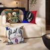GGrateful DDead Pillowcase Toon Gift Cushion Cover Bedroom Home Sofa Chair Seat Decor Pillow Case
