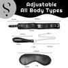 8 Pcs BDSM Bondage Restraints Sex Toys Sets Restraints Kits Bed Restraints Set For Beginners SM Adult Games Adjustable Handcuffs Ankle Cuff Gag Blindf