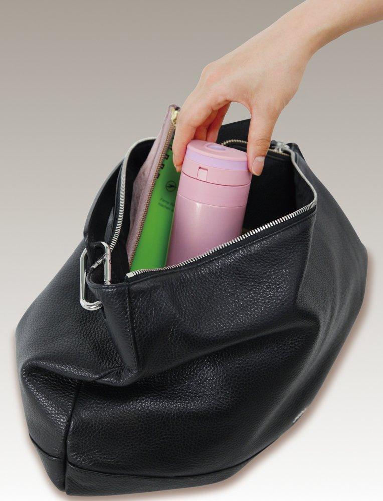 Thermos Water Bottle Vacuum Insulated Mobile Mug Open Pink P [One-Touch Type] 0.35L JNS-350