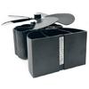 Heat Powered Wood Stove Fan With 5Blades And Temperature Gauge No Electricity Required For Air Circulation Home Heating