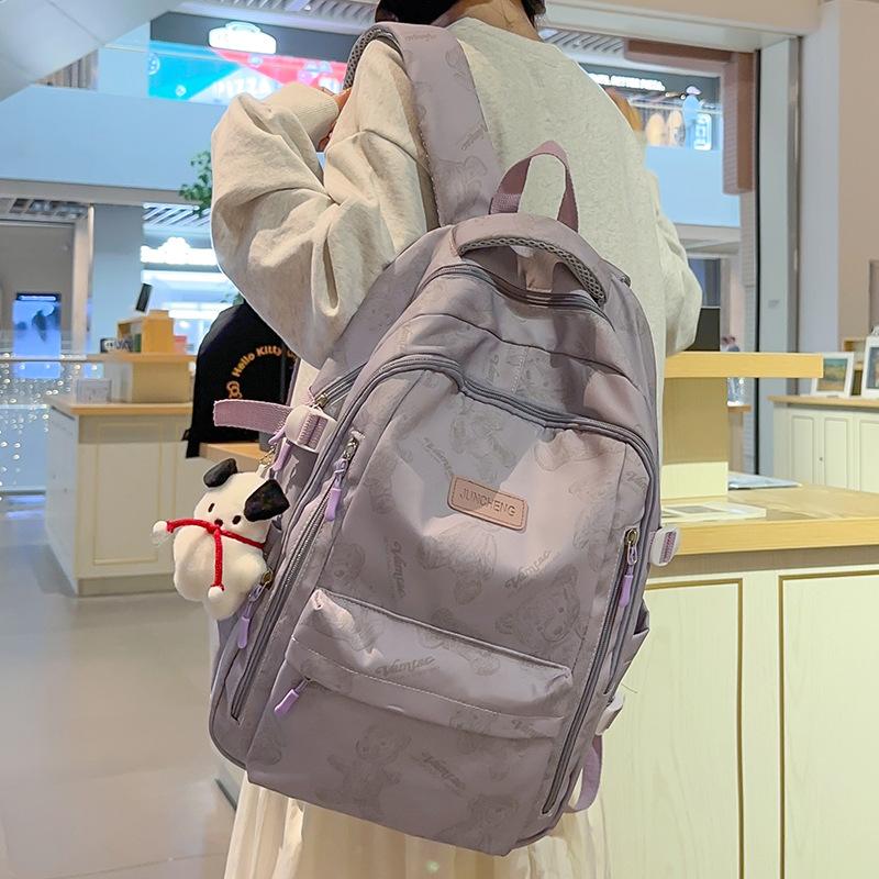 School bag Elementary school girl Junior high school student High value backpack High school student College student backpack