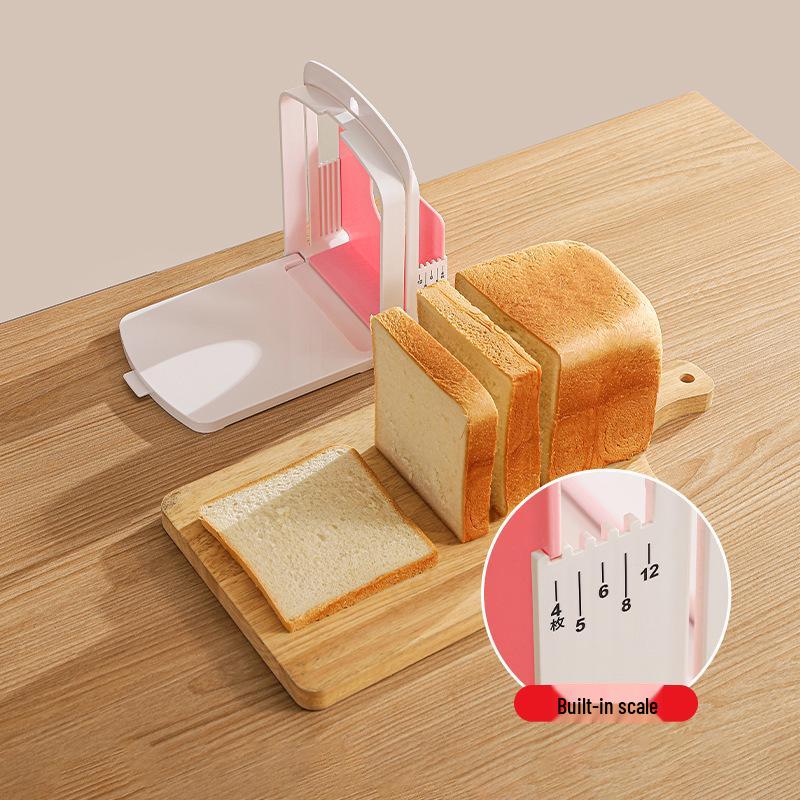 Faltbarer selbstgemachter Brotschneider für Toast und Sandwiches