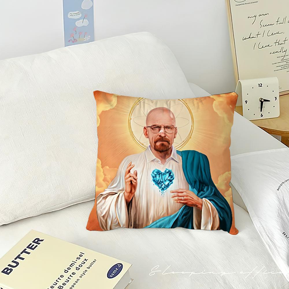 Klasyczny Film Breaking Bad Los Pollos Hermanos Sofa Salon Sypialnia Zagłówek Oparcie Poduszka Kwadratowa Poduszka Poduszka do Drzemki