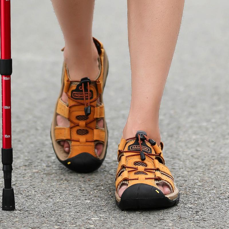 Mărime mare 38-48 Sandale de plajă de vară pentru bărbați Sandale de sport în aer liber