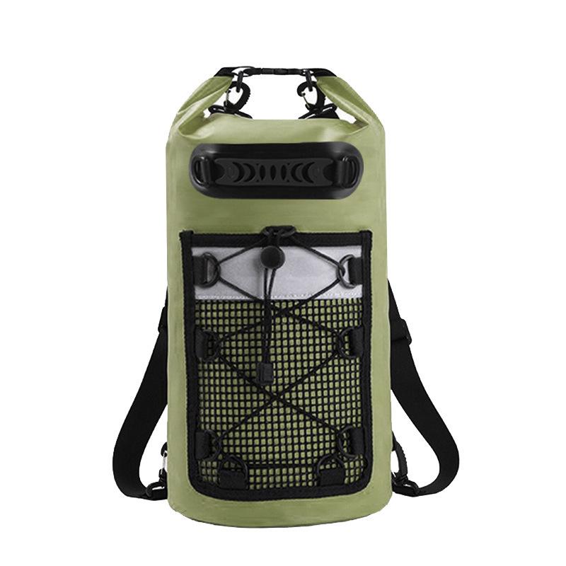 Waterproof Outdoor Travel Mesh Bag with Wet/Dry Separation - Ideal for Beach & Drifting Adventures.
