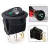 Switch Round 12V 20Amp 3 * 2 * 2cm Black Brand New