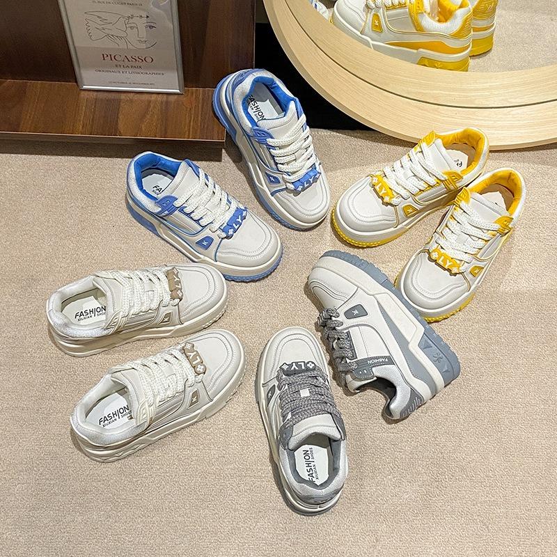 Today's popular shoes women's new non-slip women's sports shoes platform shoes popular board shoes