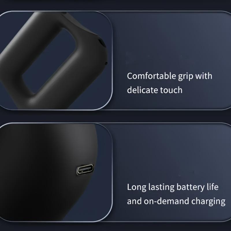 Latest Fully Upgraded Multifunctional Fascia Ring Massager, Featuring 5 Handheld Applications, 5 Modes, 5 Frequencies, Portable And Convenient