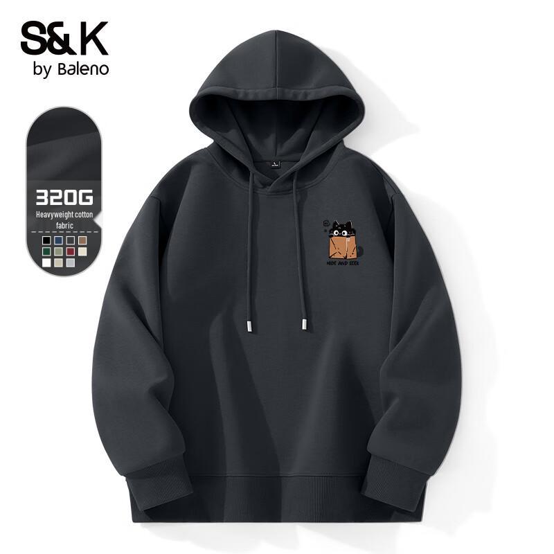 

Baleno Men s S&K Heavyweight Hooded Sweatshirt 3XL