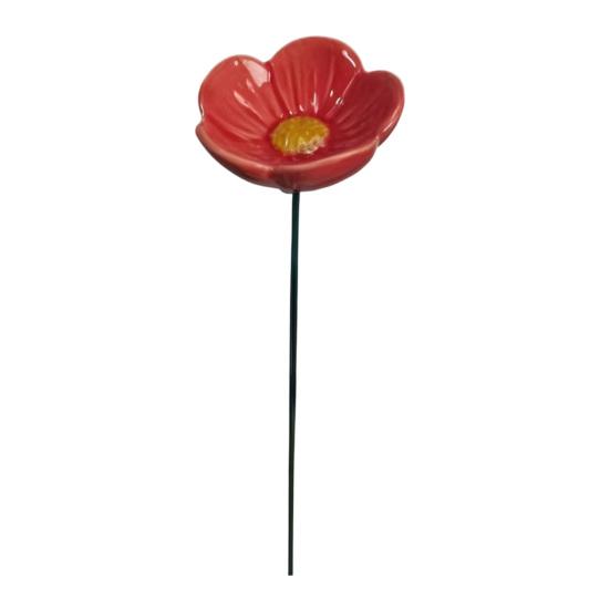 Pollinator Waterer for Insects Ceramic Bee Watering Station, Handmade Colorful Flower Bath, Garden Mini Station Water Dish Bees