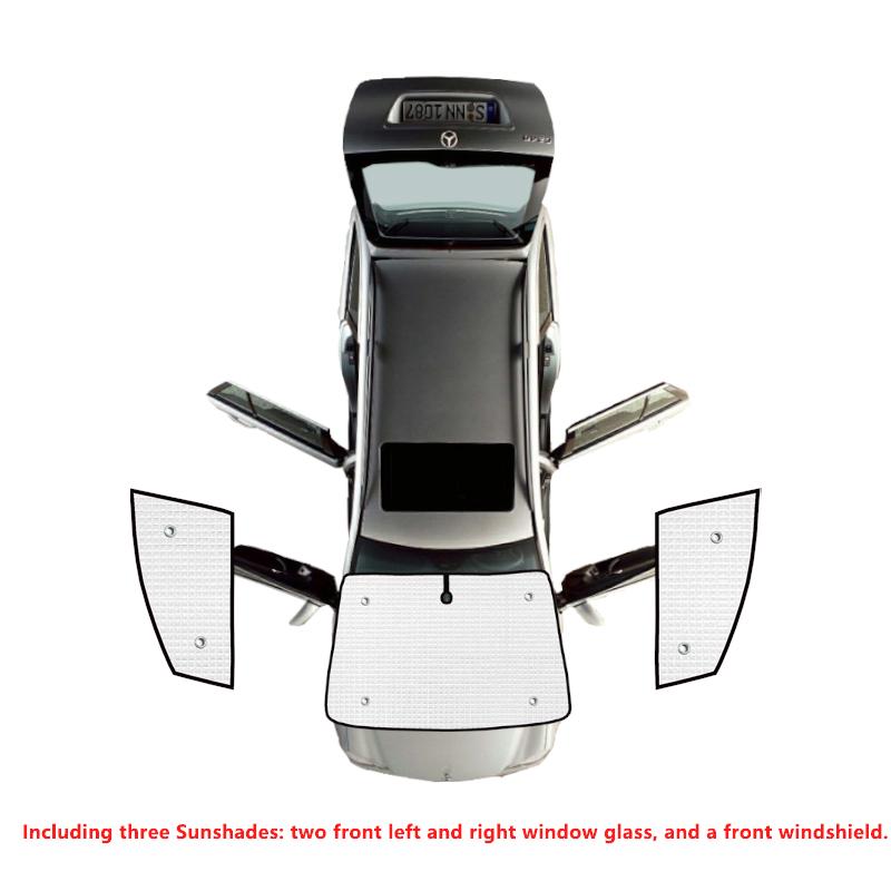 Car Full Sun Visor For Mazda 5 Mazda5 CR Premacy Ford i-Max 2005 2006 2007 2008 2009 Auto Accessories Parasol Stickers Sunshade