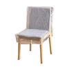 Transparent Color Full Cover Chair Cover Transparent PVC Dining Chair Dust Cover Waterproof