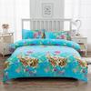 Flannel Duvet Cover Set - Single Piece for Dormitory Bunk Bed, Includes Pillowcase & Double Duvet Cover