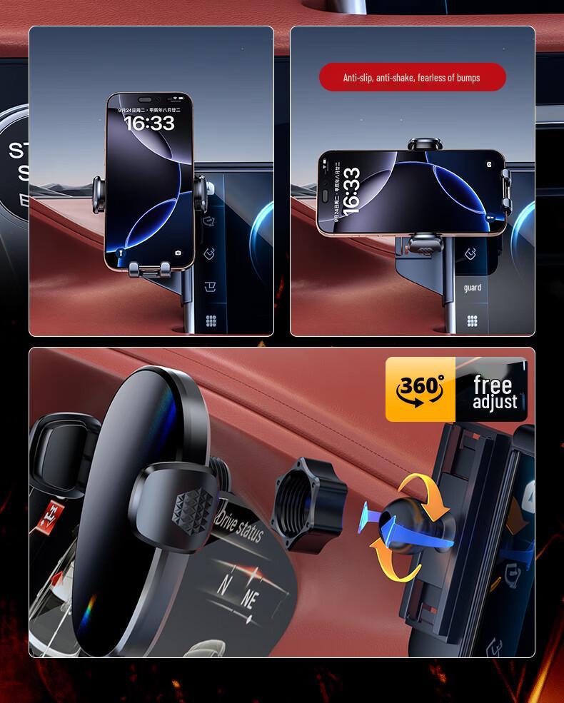 BYD Tang Song Seal Phone Holder: Screen-Mount Car Navigation Base