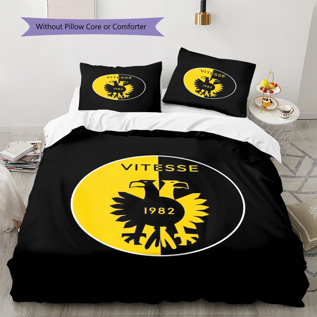 

Vitesse Pattern Bedding Quilt Set Quilt Cover Pillowcase Home Decoration Birthday Gift (1 * duvet cover + 2 * pillowcase, without core) 135x200cm