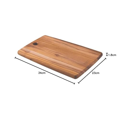 Tramontina Kitchen Cutting Board, 34cm x 23cm, Antibacterial, Made in Brazil, 13273/051 TRAMONTINA