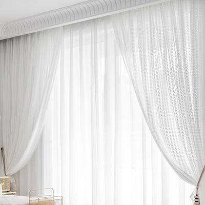 1 ADET Modern Pencere Perdesi Şeffaf Voile Tül Yatak Odası Oturma Odası Pencere Dekorasyonu Dekoratif Perde Ev Dekorasyon Ürünleri